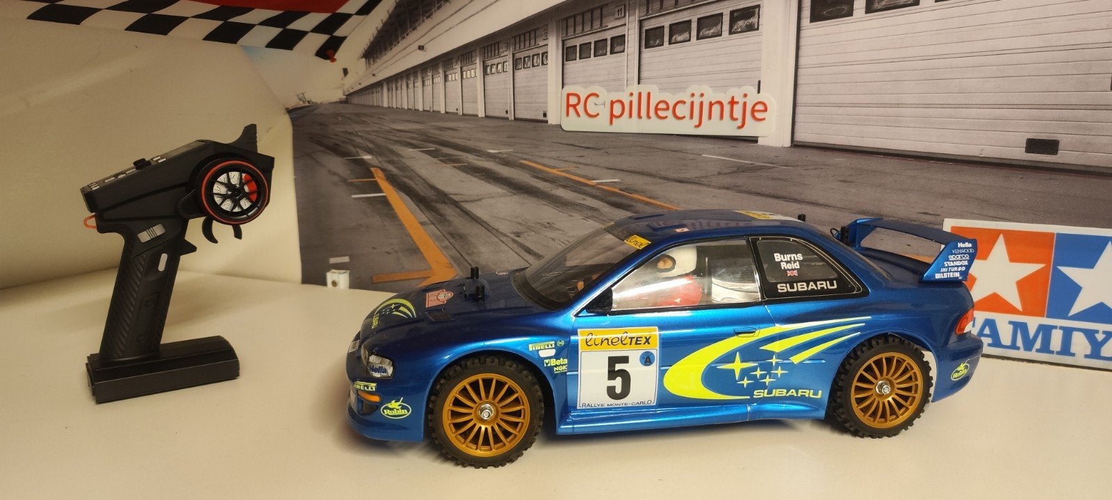 Tamiya Subaru wrc TT02, Ophalen of Verzenden