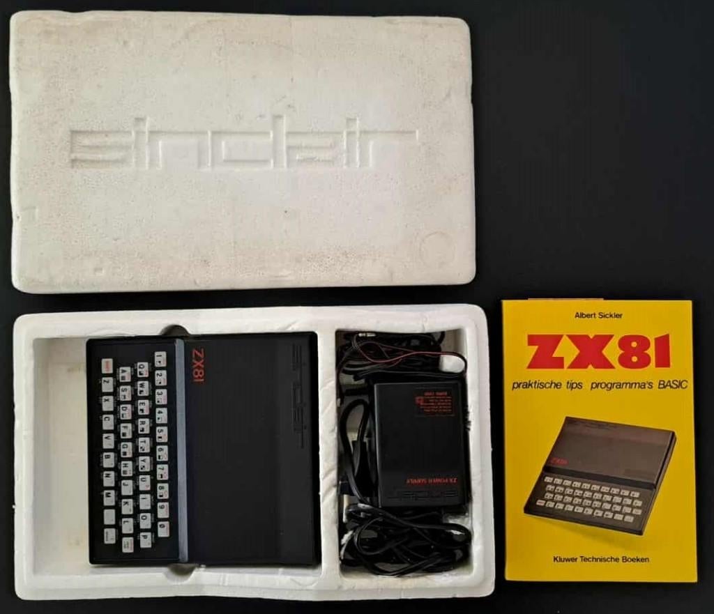 Sinclair ZX81 in originele verpakking met handboek, Informatique & Logiciels, Enlèvement ou Envoi, Sinclair