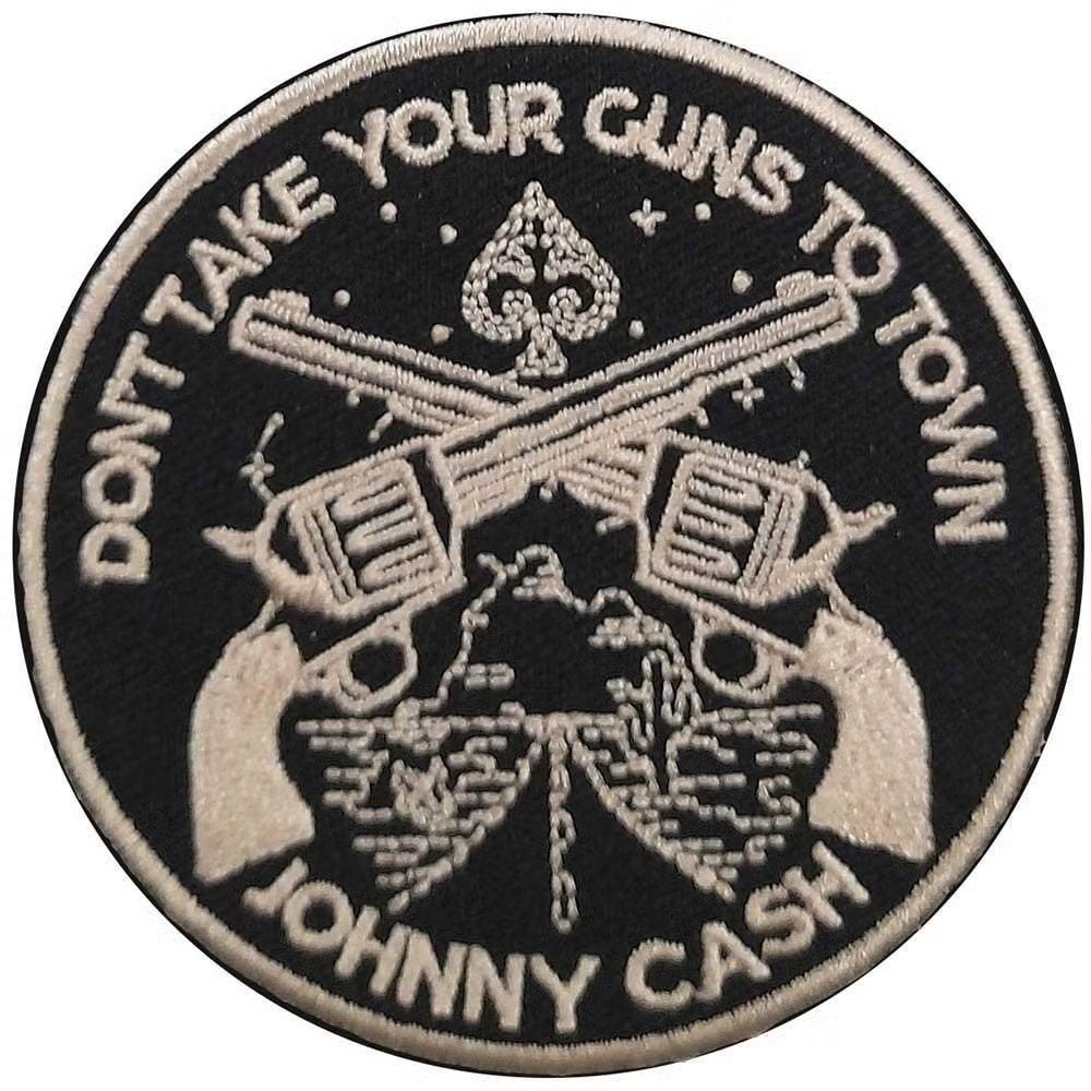 Johnny Cash Dont Take Your Guns patch officiële merchandise, Enlèvement ou Envoi, Neuf