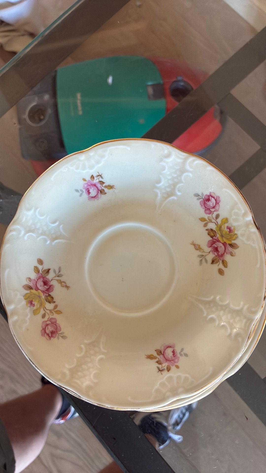 Mosa koffietas en schoteltjes, Ophalen