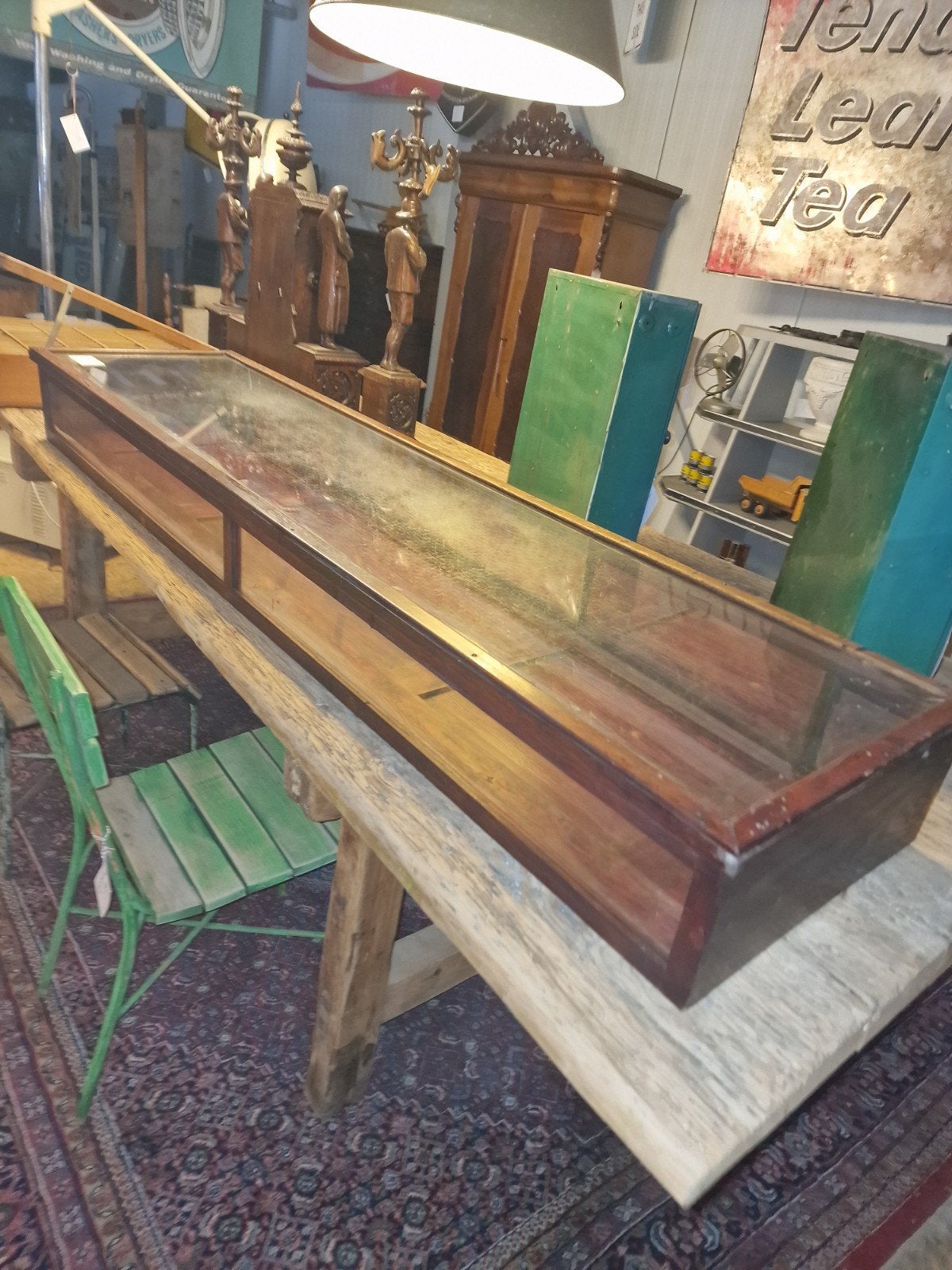 table vitrine de comptoir modèle XXXL 1920, Enlèvement