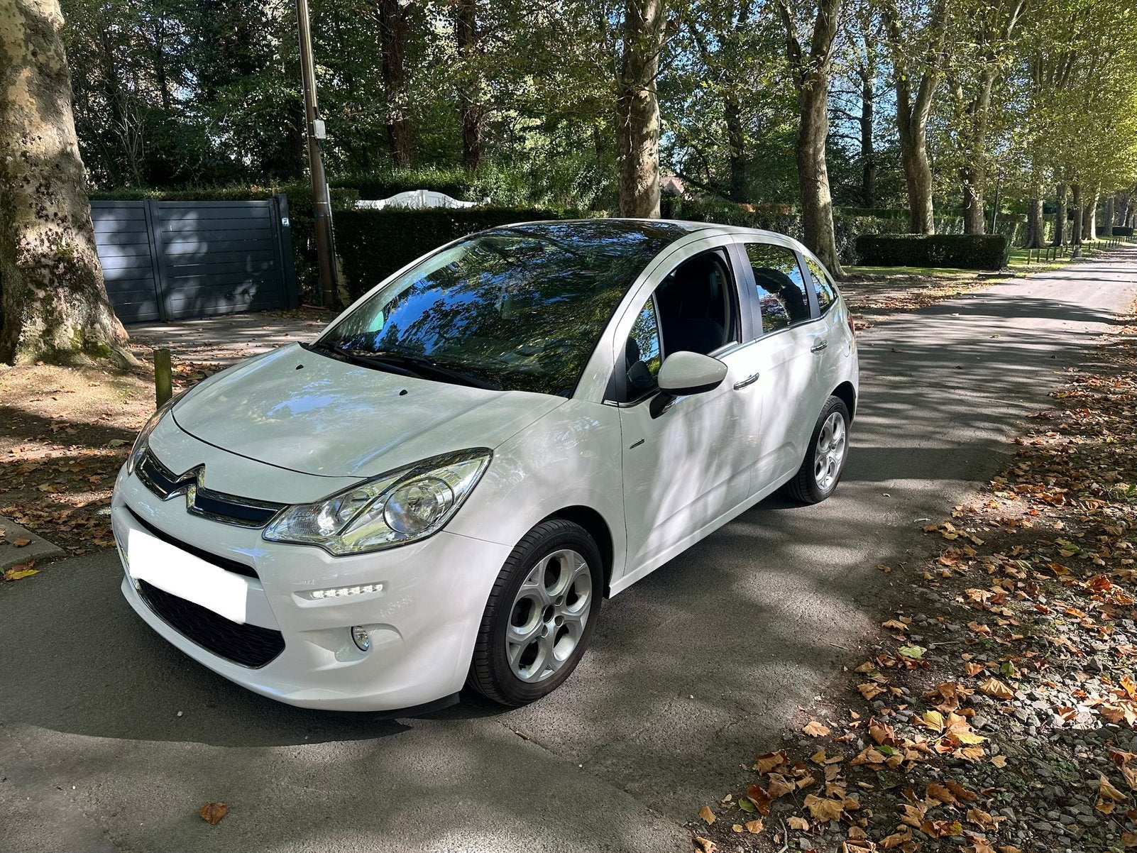 Citroën c3 exclusive 1.6 HDI 75cv, Auto's, Voorwielaandrijving, Stof, Wit, Particulier