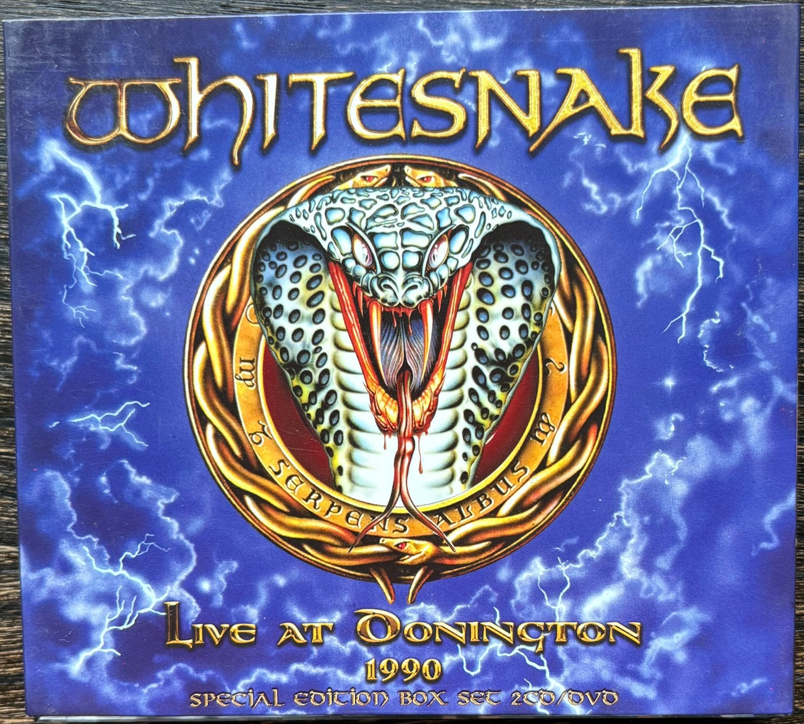 WHiTESNAKE - Live At Donington 1990, CD & DVD, Enlèvement ou Envoi, Comme neuf