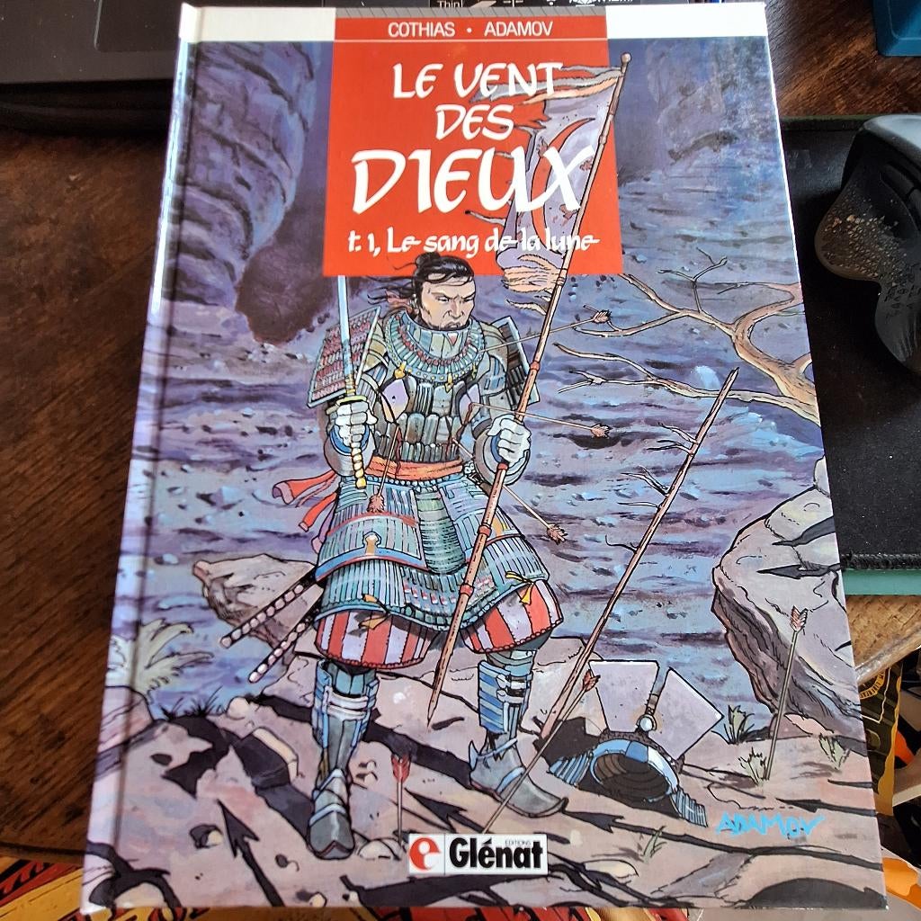 LE VENT DES DIEUX COTHIAS GIOUX GLENAT VOL1-7, Plusieurs BD, Utilisé, COTHIAS GIOUX, Envoi