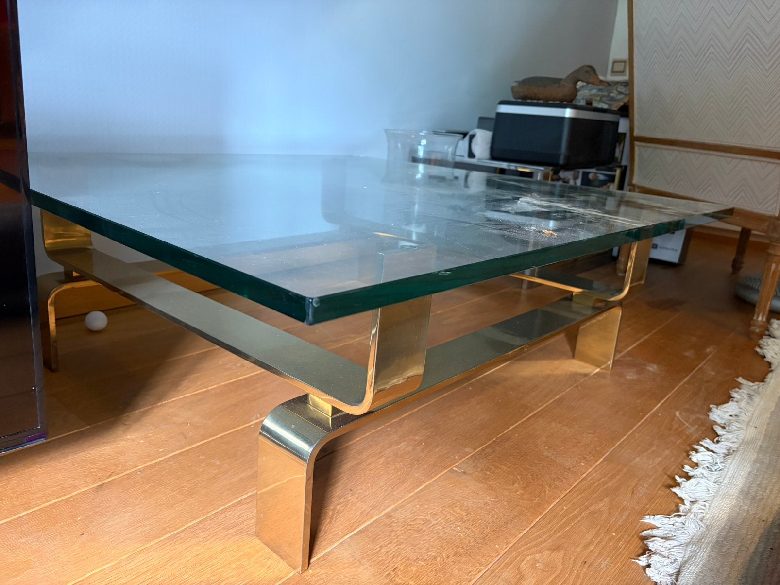 Table basse en verre, Enlèvement, Comme neuf, Verre