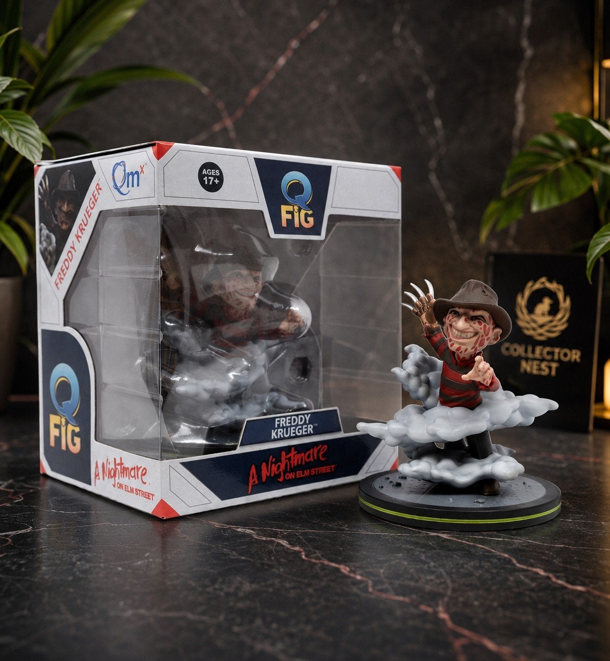 Q-Fig Freddy Krueger — Een nachtmerrie op Elm Street — Quant, Ophalen, Zo goed als nieuw, Fantasy