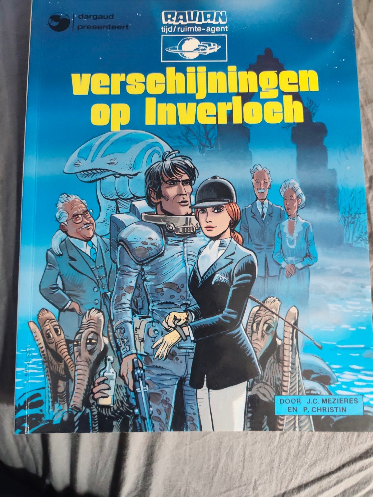 ravian verschijningen in Inverloch Dargaud Christin mezieres, Eén stripboek, J.c. mezieres, Ophalen of Verzenden, Zo goed als nieuw