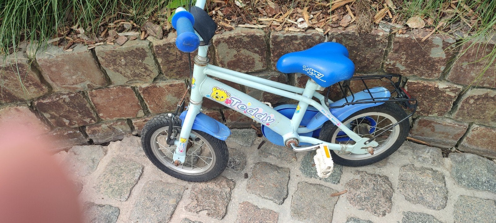 kinderfietsje 12', Stabilisateurs, Frein à rétropédalage, Enlèvement, Utilisé