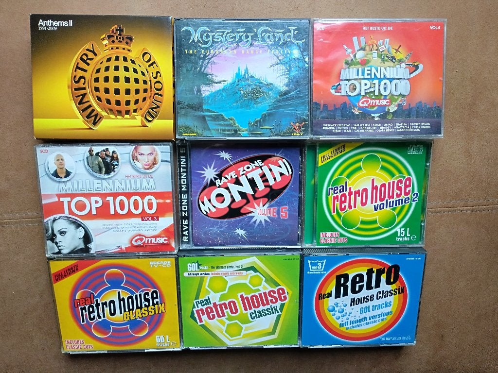 CD * DANCE - TRANCE - RETRO - CLUB ... * 15 € PER CD BOX, Ophalen of Verzenden, Zo goed als nieuw, Dance
