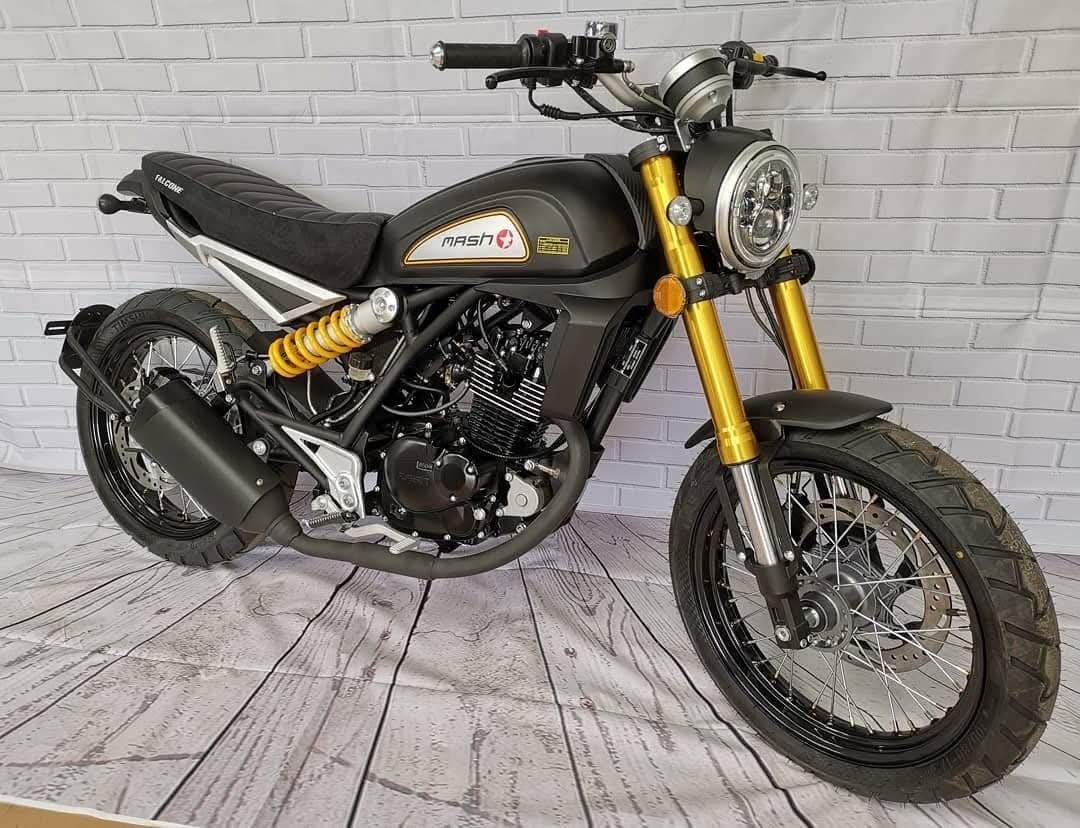 mash 125 falcone voor onderdelen, Ophalen