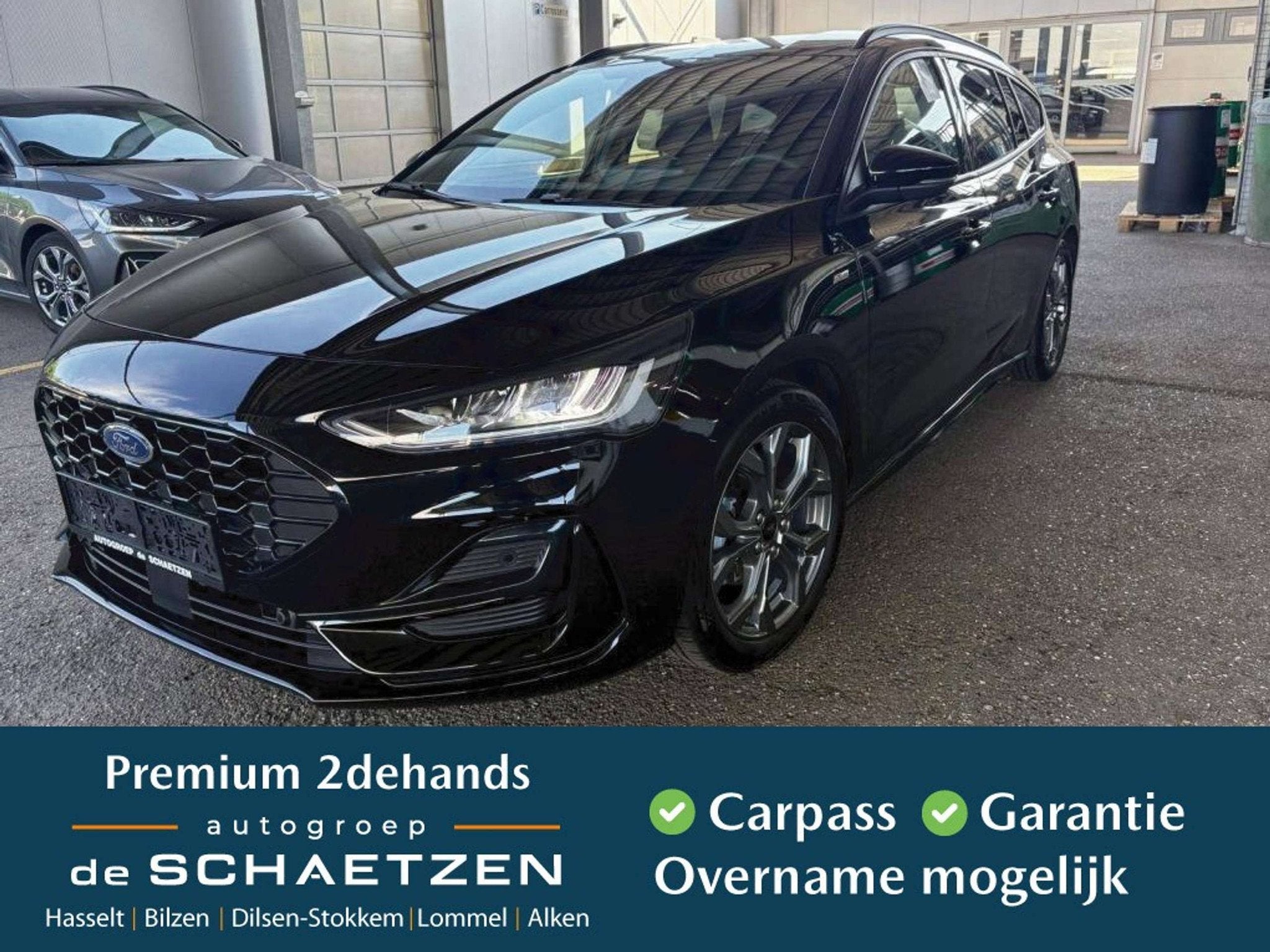 Ford Focus Focus Clipper ST-line X 155 pk automaat, Gebruikt, Zwart, 155 pk, Break