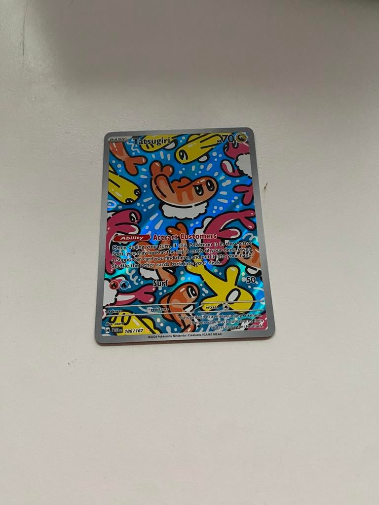 Tatsugiri ar!, Ophalen of Verzenden, Nieuw, Losse kaart, Foil