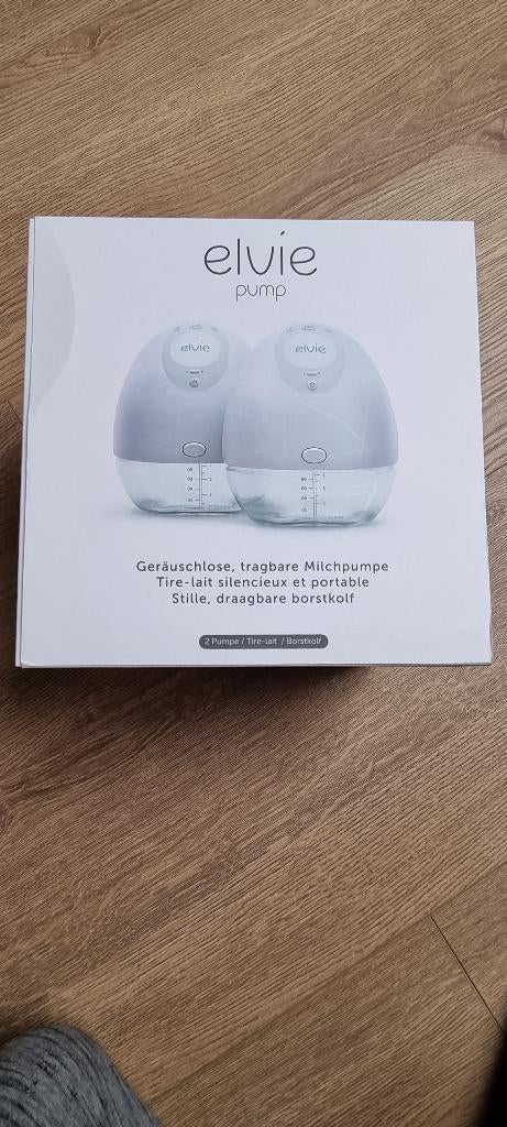 Elvie borstkof toestel dubbel, Kinderen en Baby's, Babyvoeding en Toebehoren, Ophalen, Zo goed als nieuw, Borstkolf