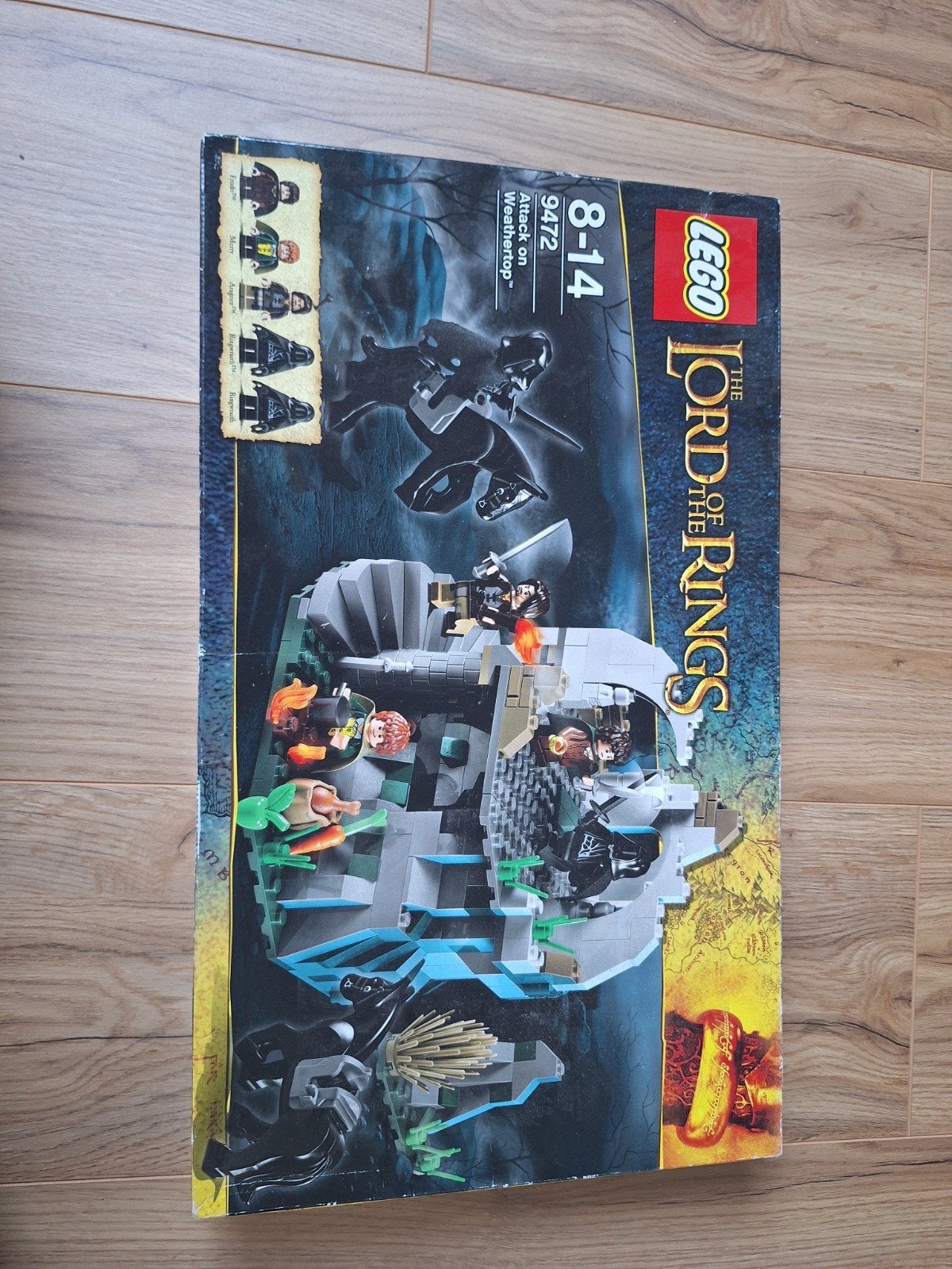 lego lord of the rings: attack on weathertop (9472), Lego, Ensemble complet, Comme neuf, Complet