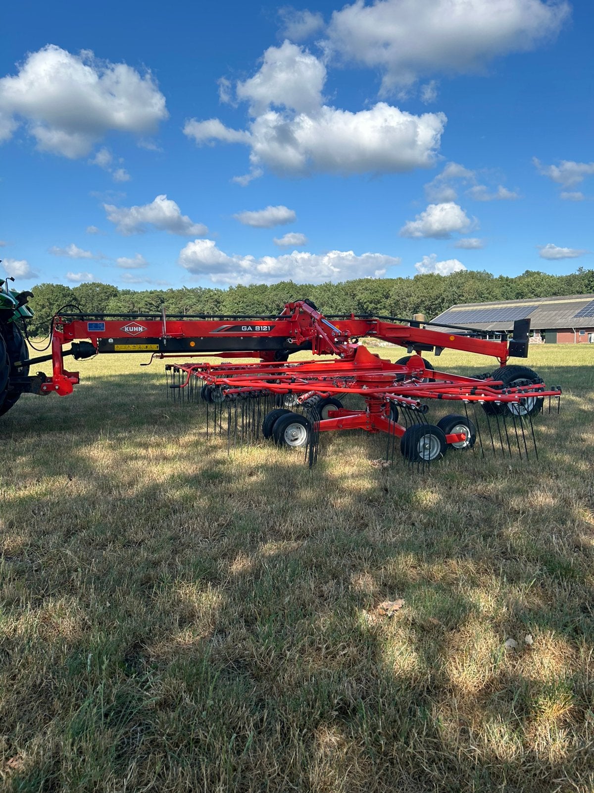 Kuhn GA 8121 Hark, Ophalen, Weidebouw