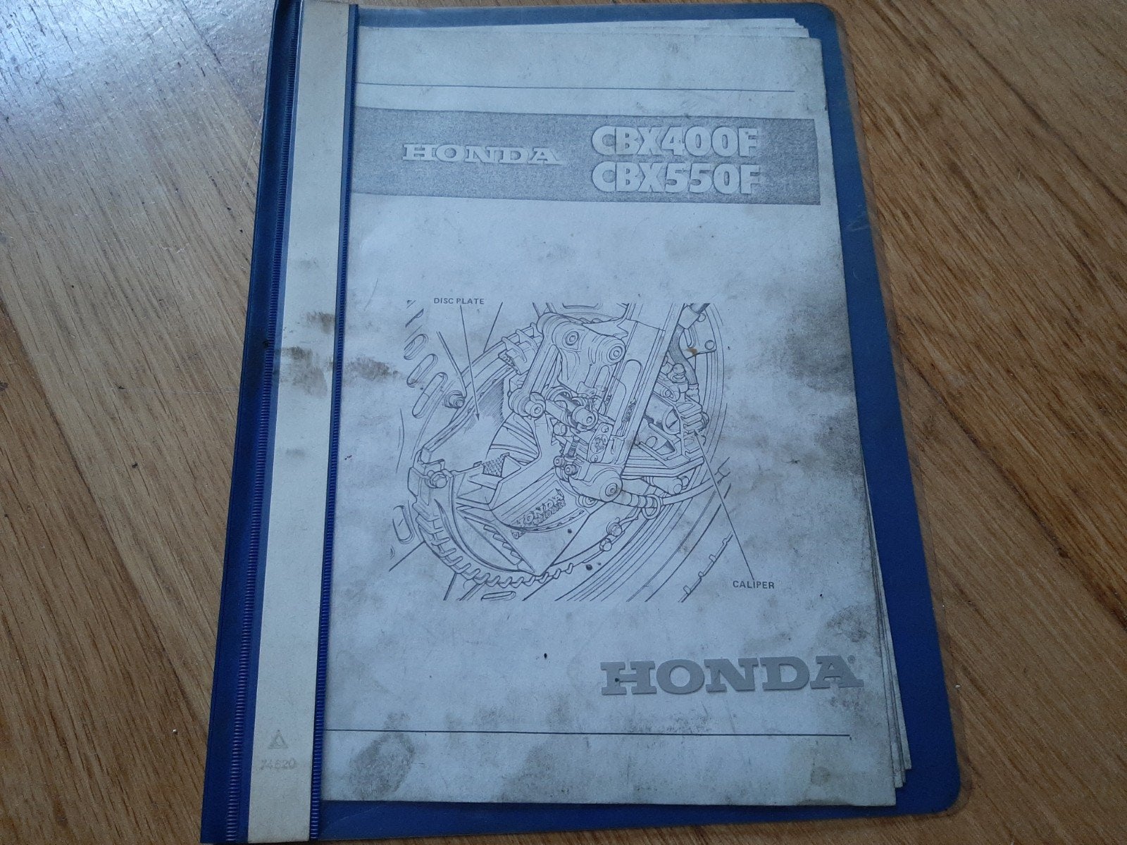 Honda CBX400F CBX550F Werkplaatshandboek, Motoren, Ophalen of Verzenden, Honda