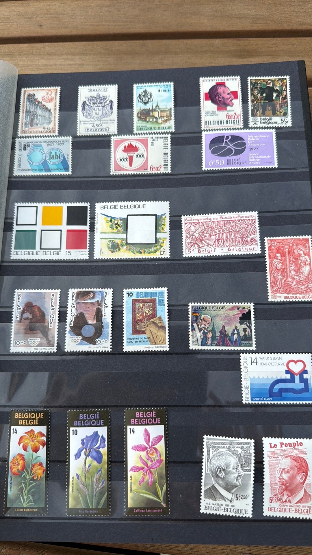 Postzegels voor verzamelaar, Ophalen