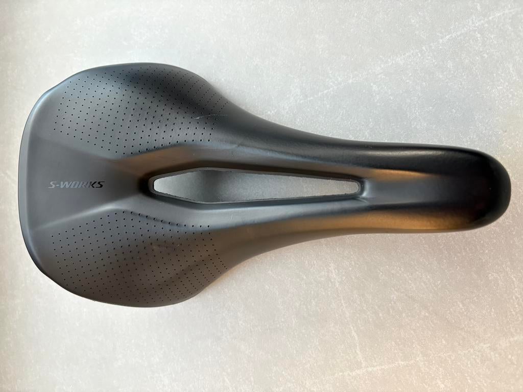 Fietszadel S-Works Power carbon 143mm, Fietsen en Brommers, Ophalen, Zo goed als nieuw, Zadel