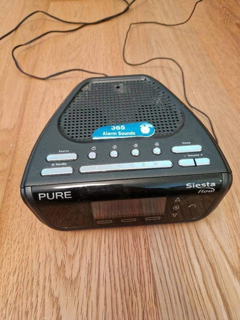 Réveil Pure Siesta Flow – Radio DAB/FM/Internet, écran clair, Enlèvement ou Envoi, Comme neuf, Digital