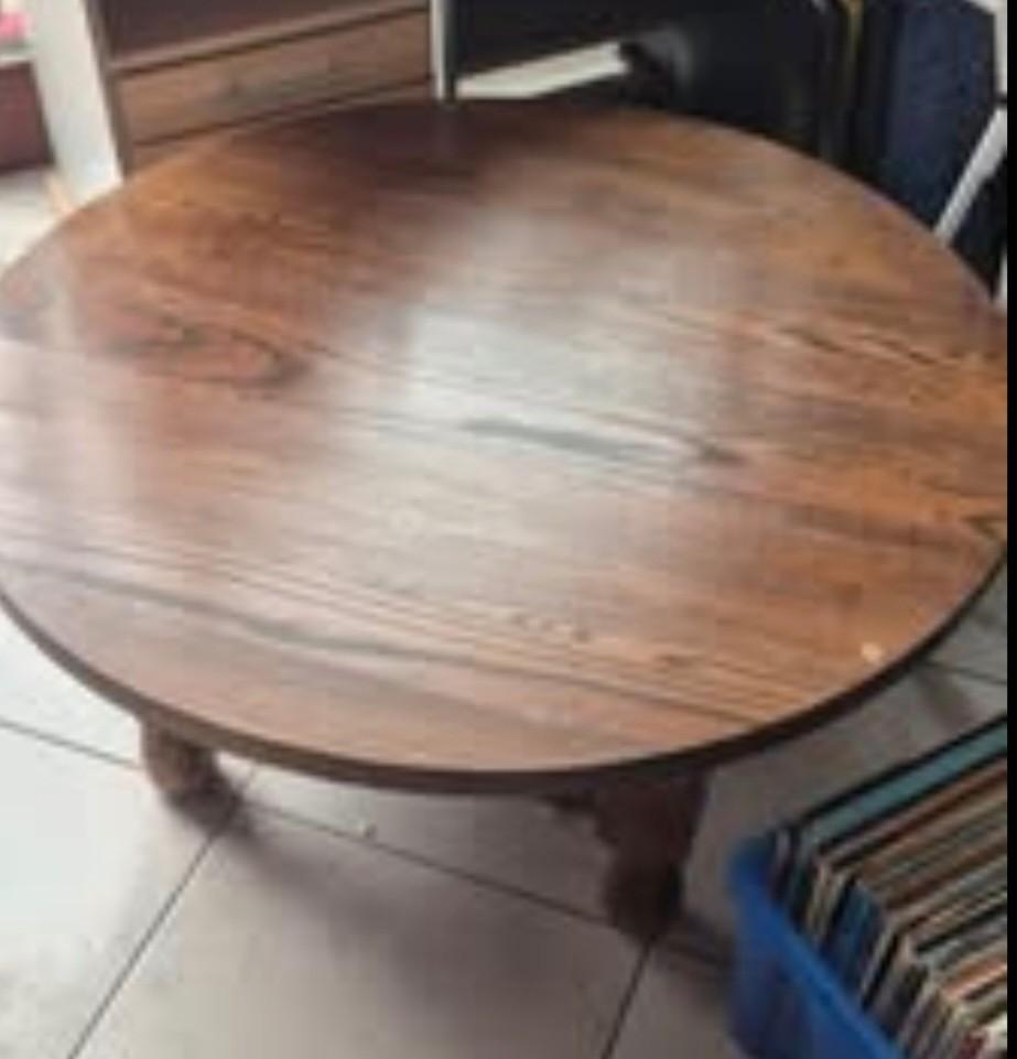 Table de salon, Enlèvement, Utilisé, Rond, Chêne