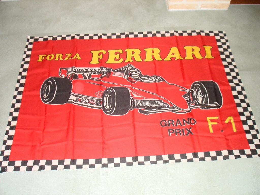 Ferrari vlag, Verzamelen, Automerken, Motoren en Formule 1, Nieuw, Formule 1, Ophalen of Verzenden