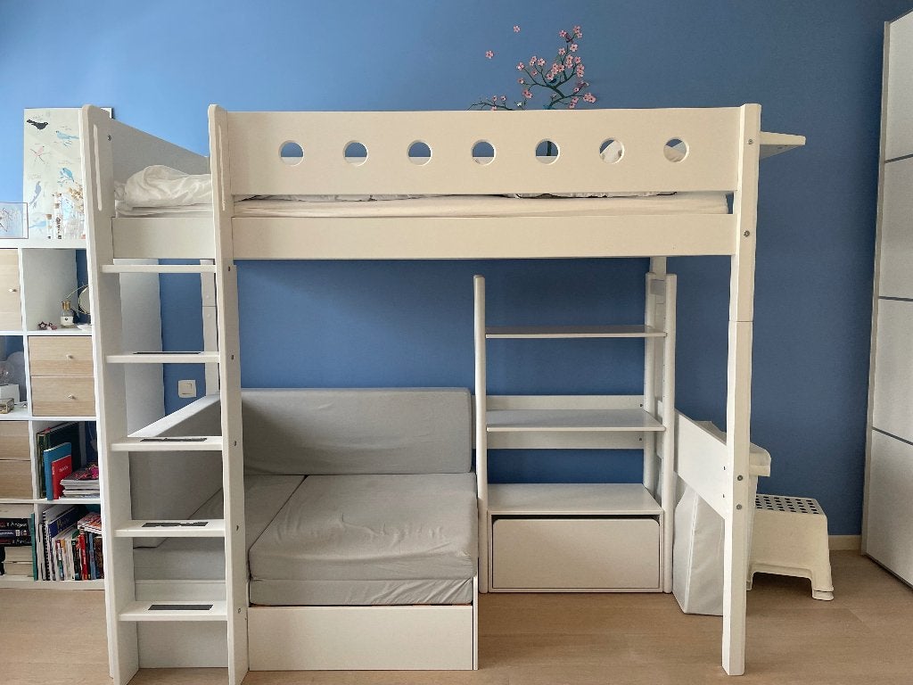 Flexa bed - lits superposés - mezzanine, Enlèvement, Utilisé, Lit mezzanine