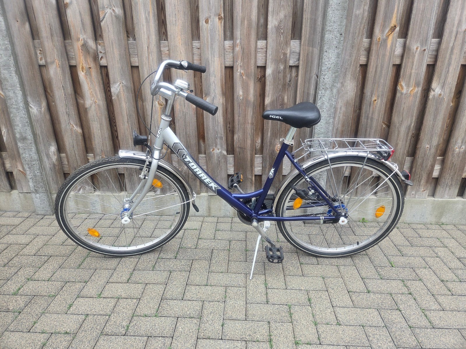 meisjes dames fiets, Ophalen, Handrem