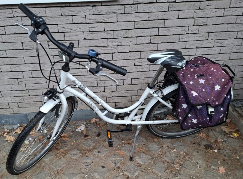 Meisjesfiets24 inch, Ophalen, Handrem, Prestige, Gebruikt