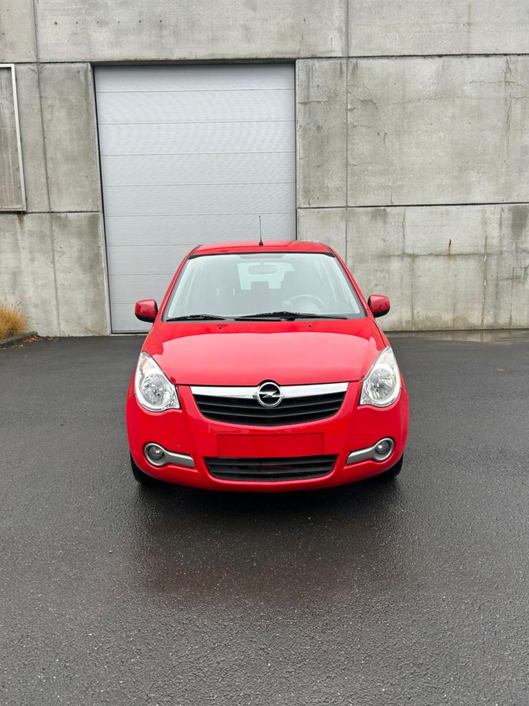 Opel agila 1.2 benzine 63kw bj2009 km101551jaar garantie, Achat, Entreprise, Boîte manuelle, 5 portes