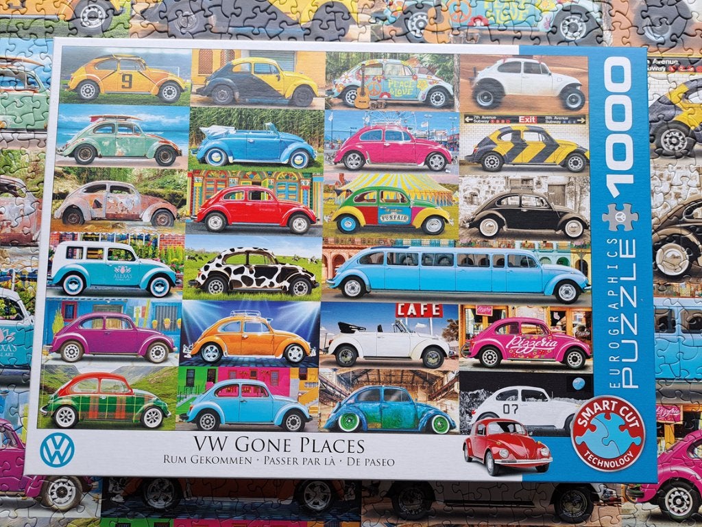 Leuke puzzels 1000 stukjes, Ophalen, 500 t/m 1500 stukjes, Zo goed als nieuw, Legpuzzel