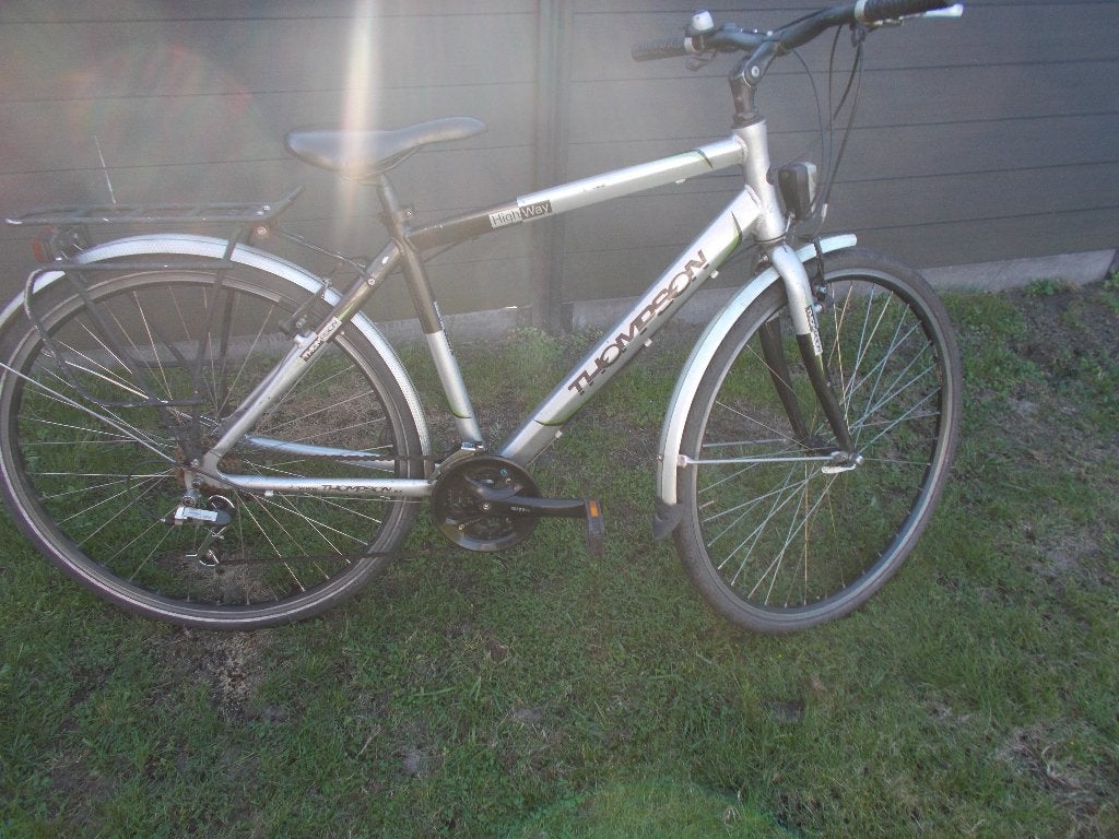 herenfiets, Fietsen en Brommers, Gebruikt, Velgrem, Versnellingen, 49 tot 53 cm