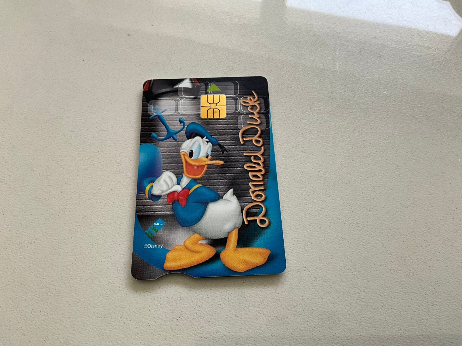 VINTAGE CURIOSUM: Originele Telkom Donald Duck Telefoonkaart, Verzamelen, Telefoonkaarten, Ophalen of Verzenden