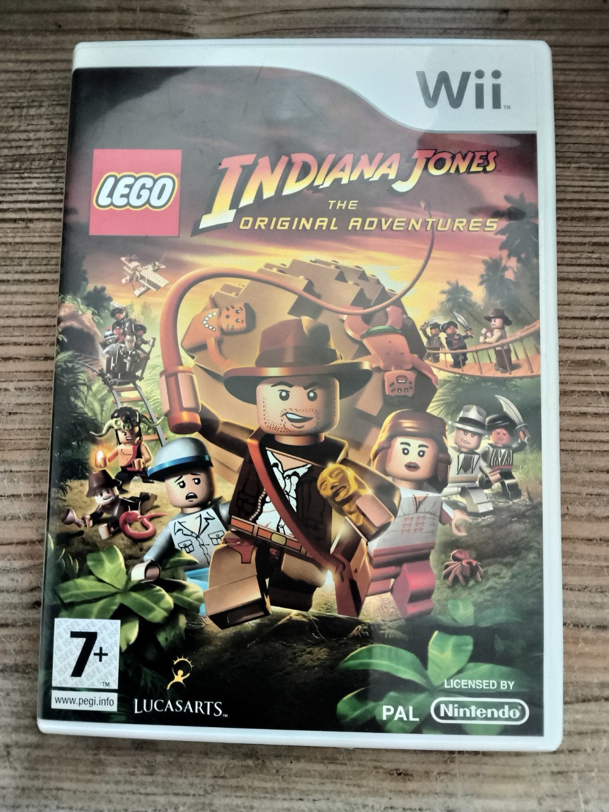LEGO Indiana Jones L'aventure originale - Nintendo Wii, 1 joueur, À partir de 7 ans, Aventure et Action, Comme neuf