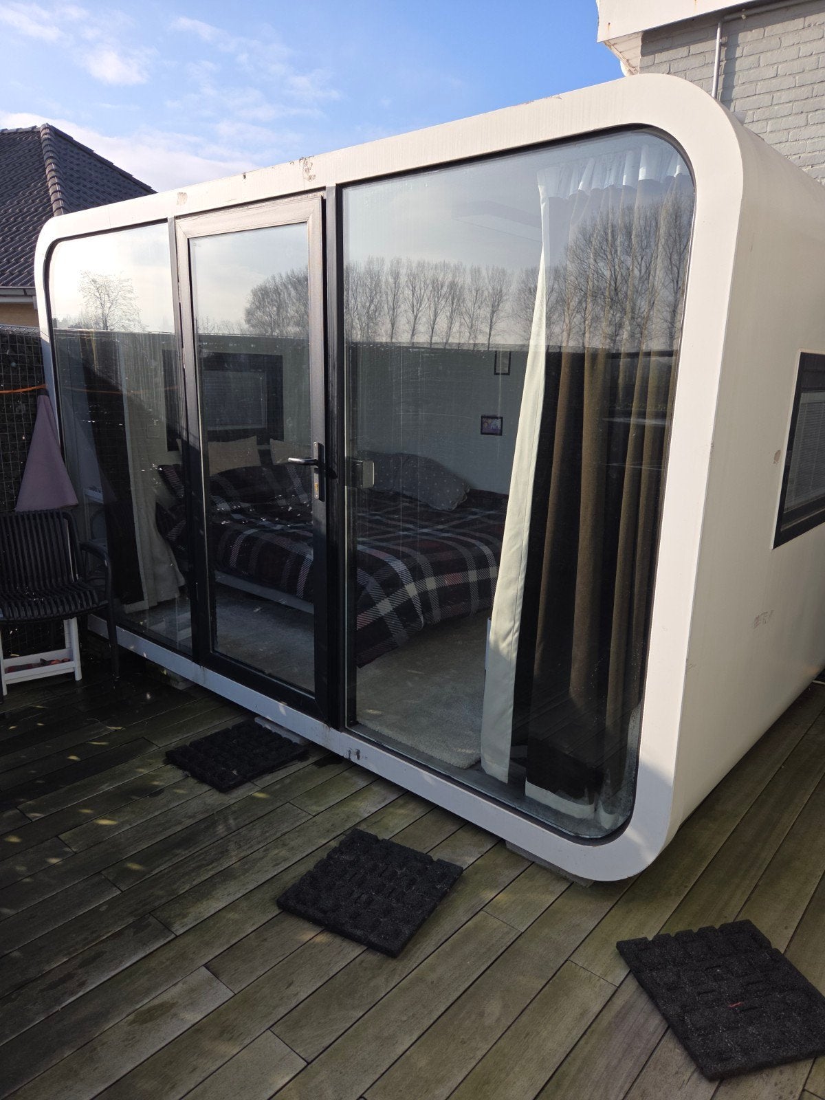 tuinkantoor of extra multifunctionele ruimte., Ophalen, Zo goed als nieuw