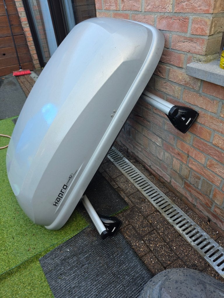 Dakkoffer hapro, Ophalen, Gebruikt