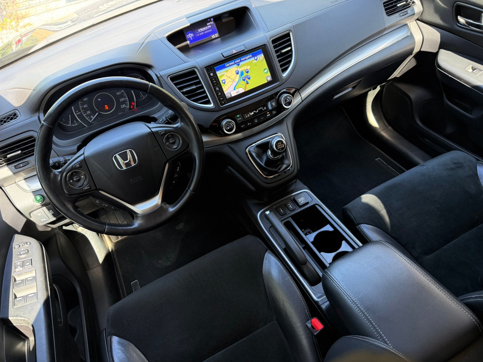Honda CR-V Black Edition 1.6 Diesel 2016 - Alcantara Navi, Autos, Capteur de lumière, Achat, Euro 6, Entreprise