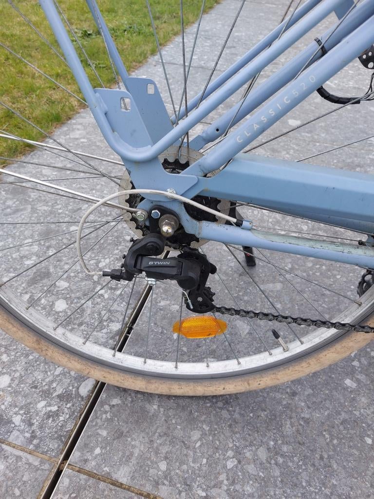 Damesfiets Decathlon, Enlèvement