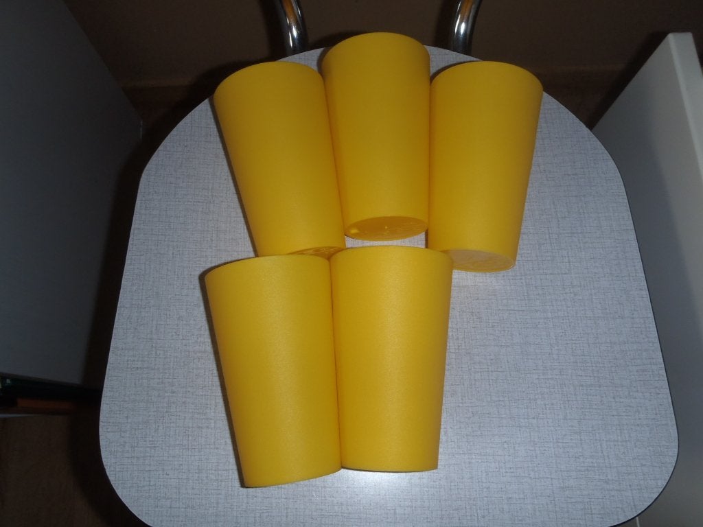 1 lot de 5 Gobelets 33 cl, Collections, Enlèvement ou Envoi, Neuf, Autres types
