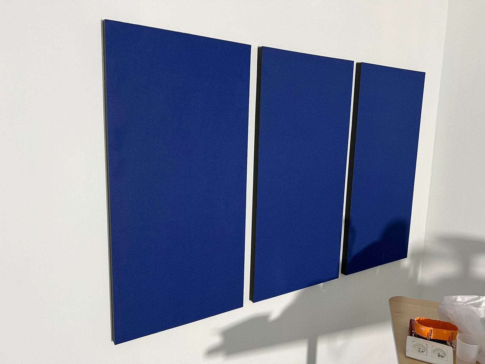 Akoestische panelen, Ophalen