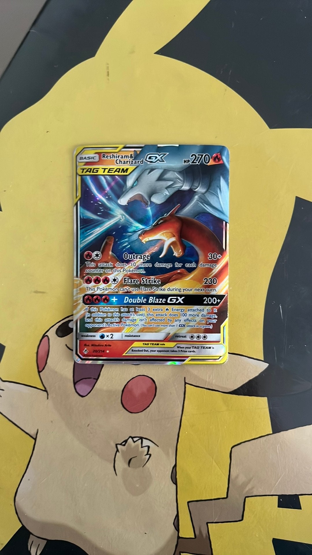 Reshiram et Charizard GX, Enlèvement, Utilisé, Jeu de rôle (Role Playing Game)