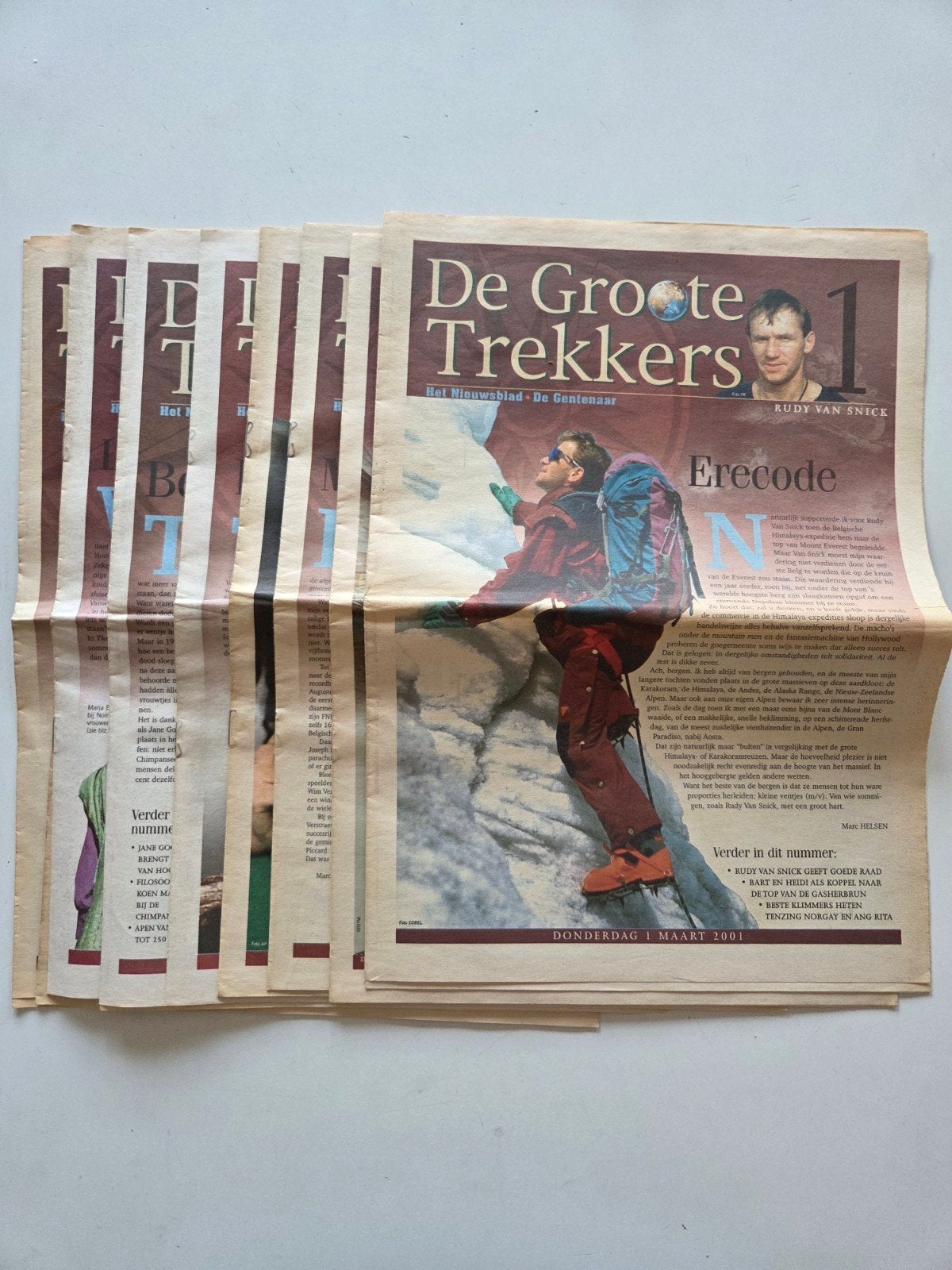 De Grote Trekkers - kranten, Verzamelen, Ophalen of Verzenden, 1980 tot heden, Krant