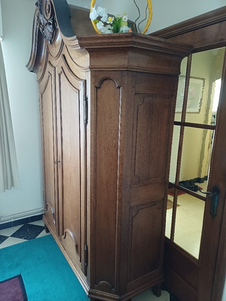 antieke kast, Ophalen