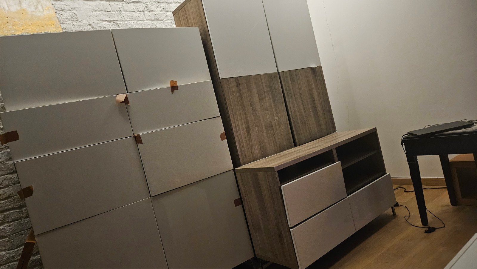 BESTÅ opbergcombinatie living- tv meubel /dressoir/ grote ka, Ophalen