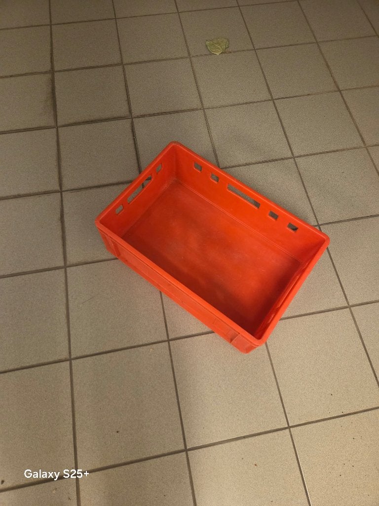 Bac empilable plastique Euronorm - 600x400x200mm, Casier, Moins de 35 cm, Enlèvement, Utilisé