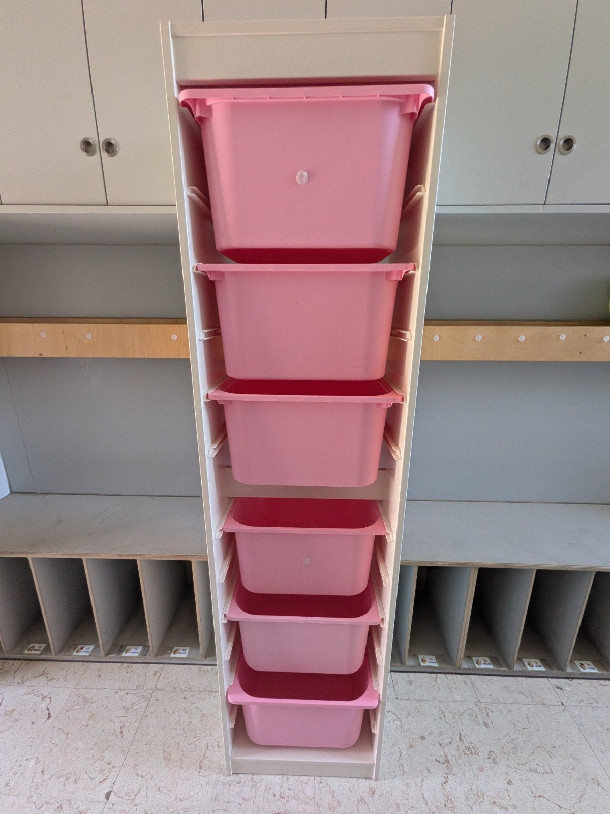Ikea trofast hoog model met bakken, Ophalen