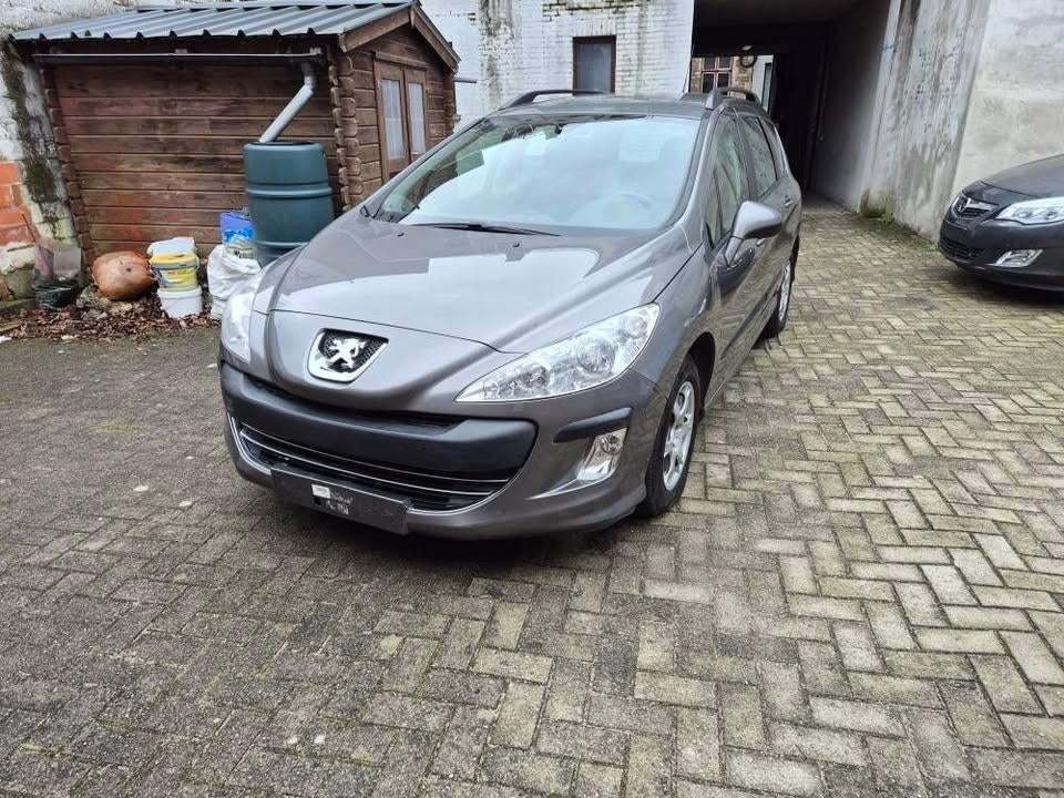 Peugeot 308 1.6 Essence — Automatique, Autos, Entreprise, Noir, 5 places, Automatique