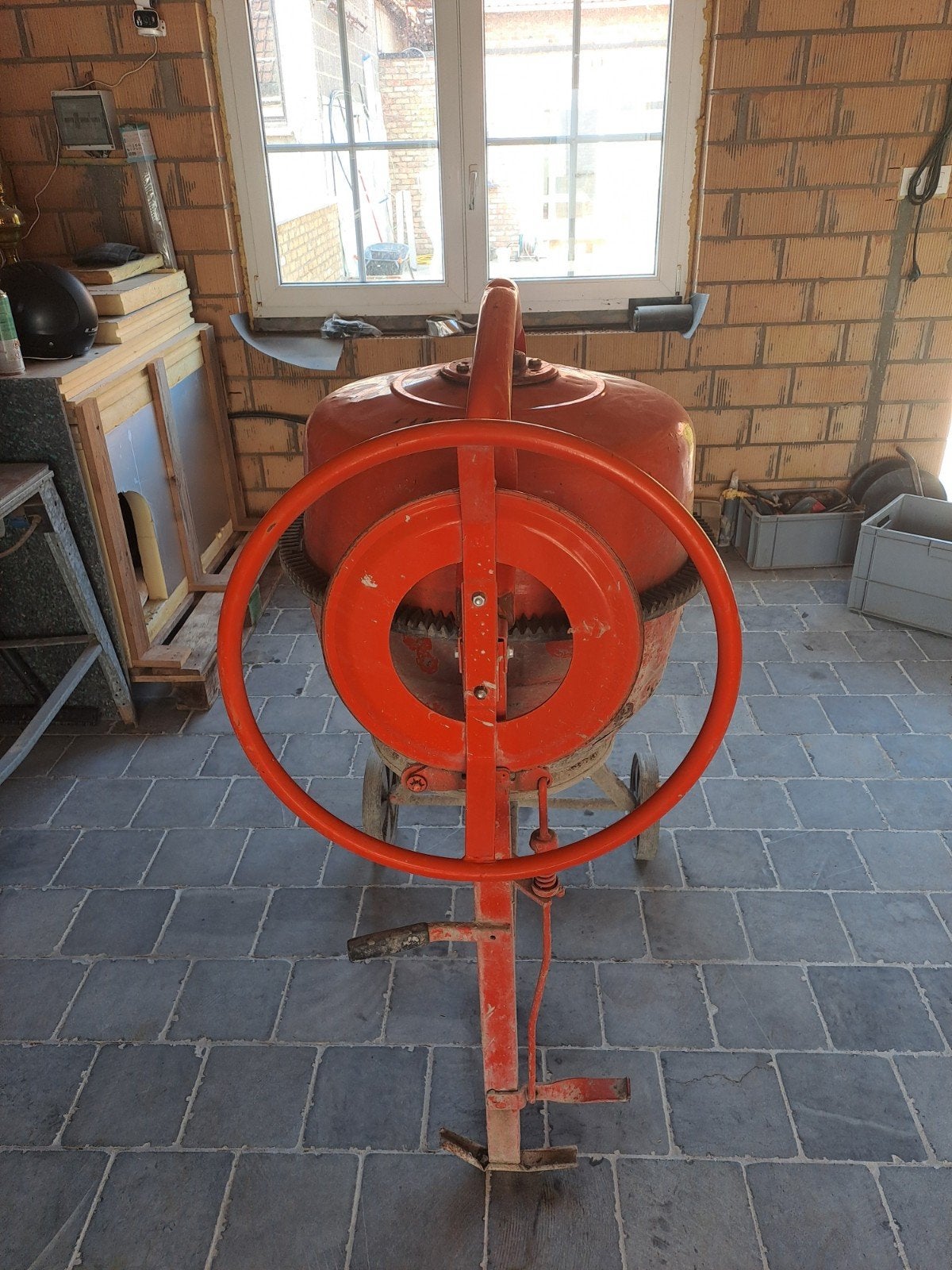 betonmolen, Doe-het-zelf en Bouw, Betonmolens, Ophalen, Gebruikt