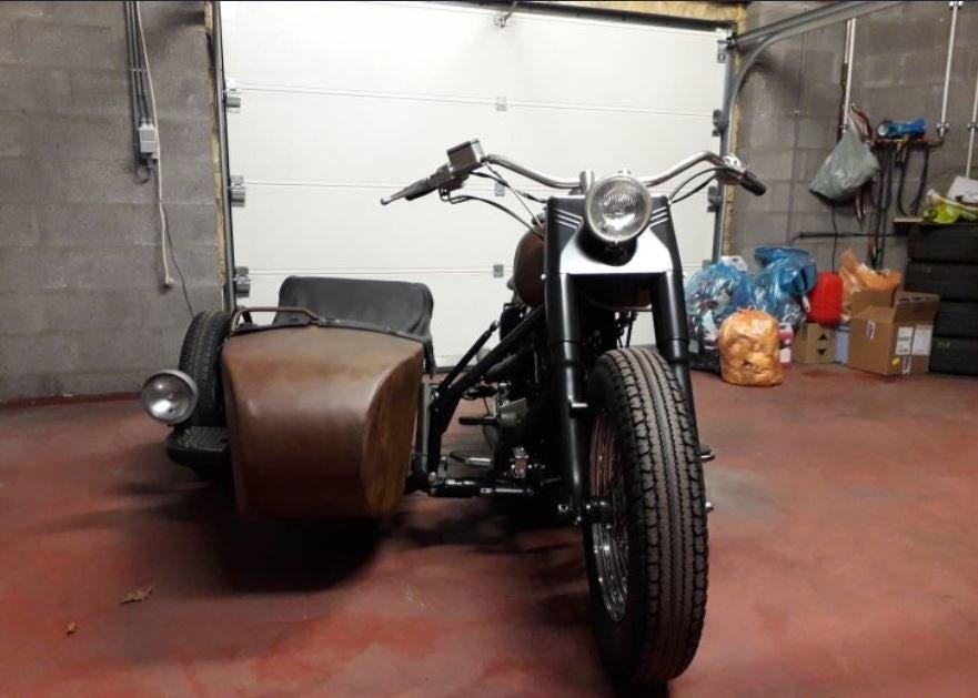 nacelle Side car pour Harley Davidson softail 1340cc, Occasion, Plus de 35 kW, 2 cylindres, Particulier