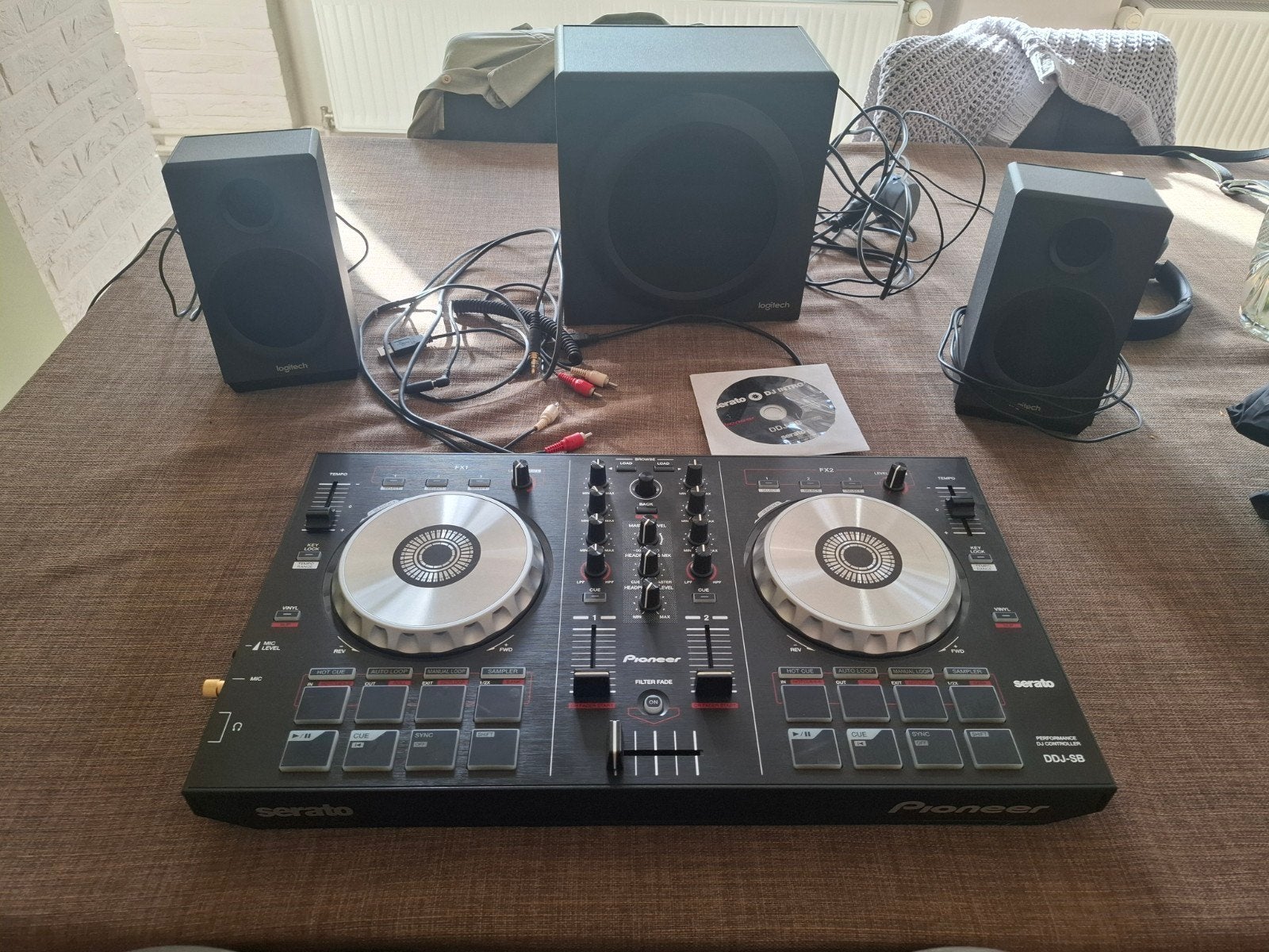 start to DJ, Muziek en Instrumenten, Dj-sets en Draaitafels, Ophalen, Zo goed als nieuw, Dj-set, Pioneer