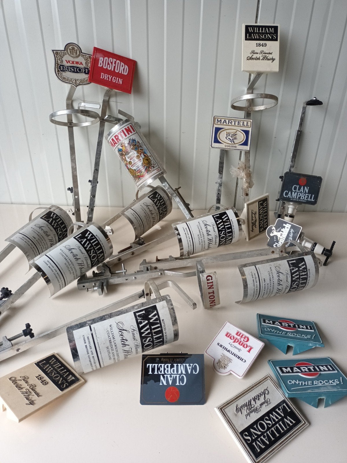 Partij vintage bar optics / flesverdelers (Martini, William, Verzamelen, Ophalen of Verzenden, ###, ###, ###